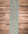 Turkish Oushak Rug 2'5" x 10' #7611