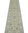 Turkish Oushak Rug 2'5" x 10' #7611