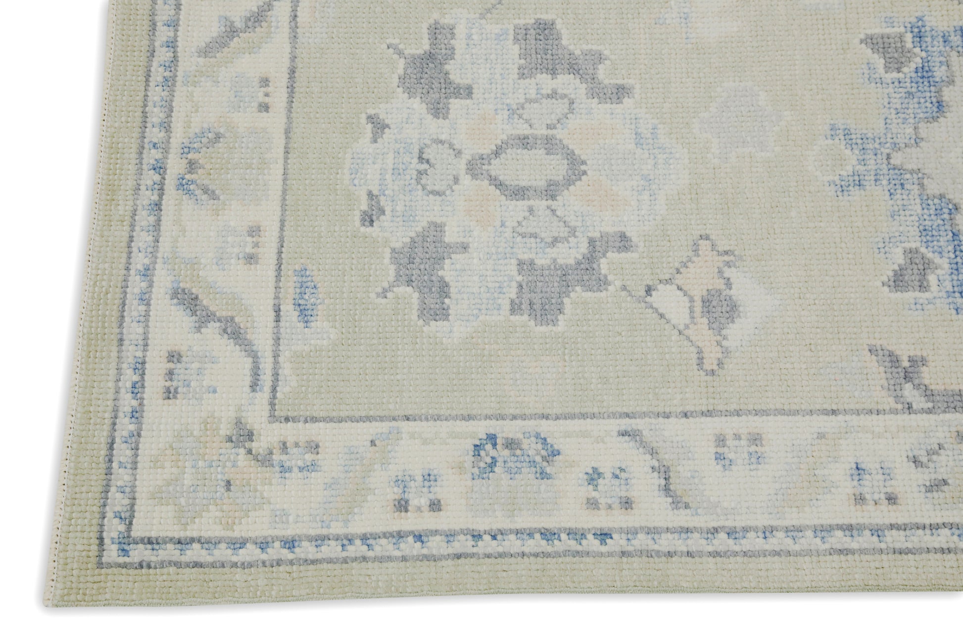 Turkish Oushak Rug 2'7" x 8'6" #7545