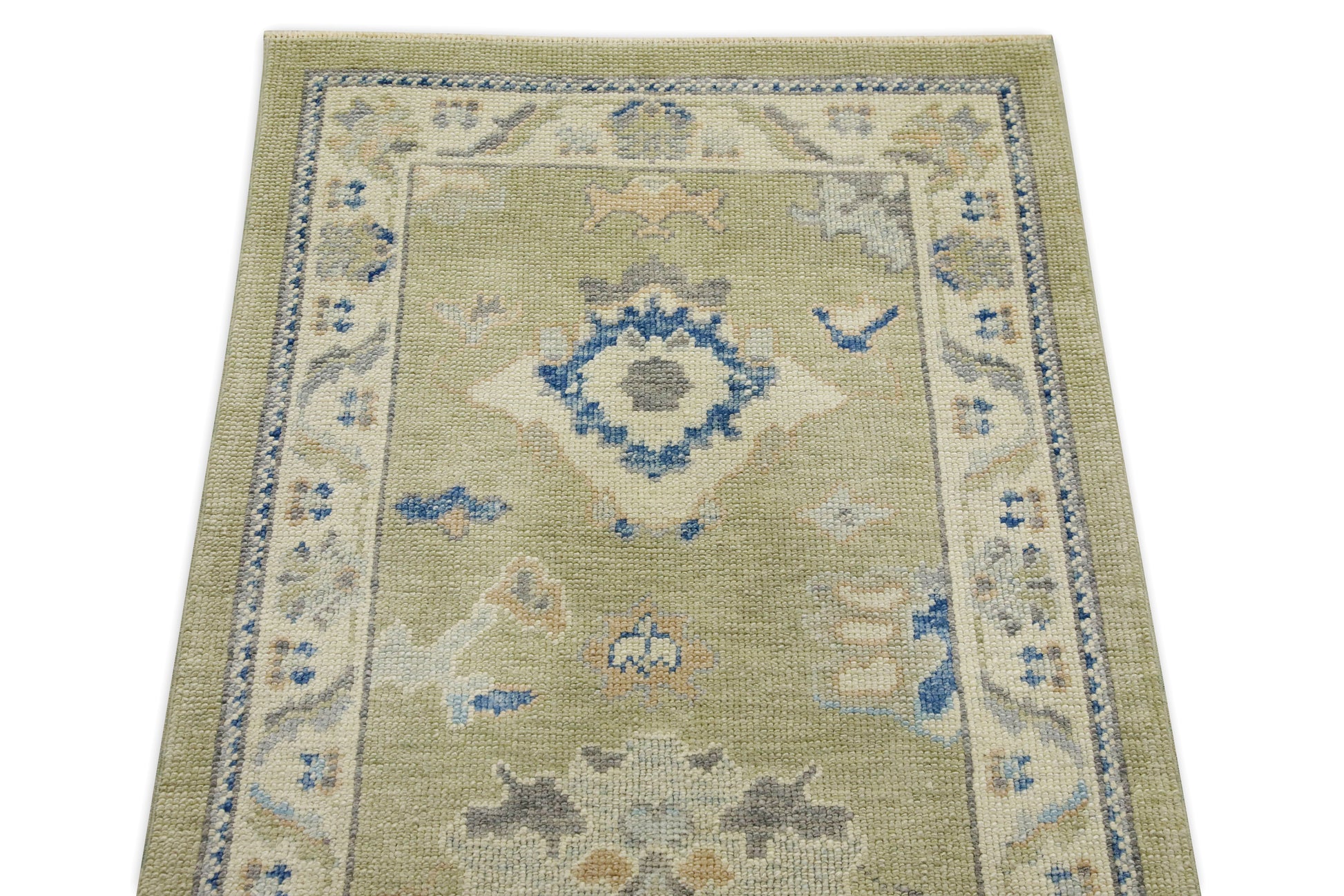 Turkish Oushak Rug 2'8" x 9'7" #7609