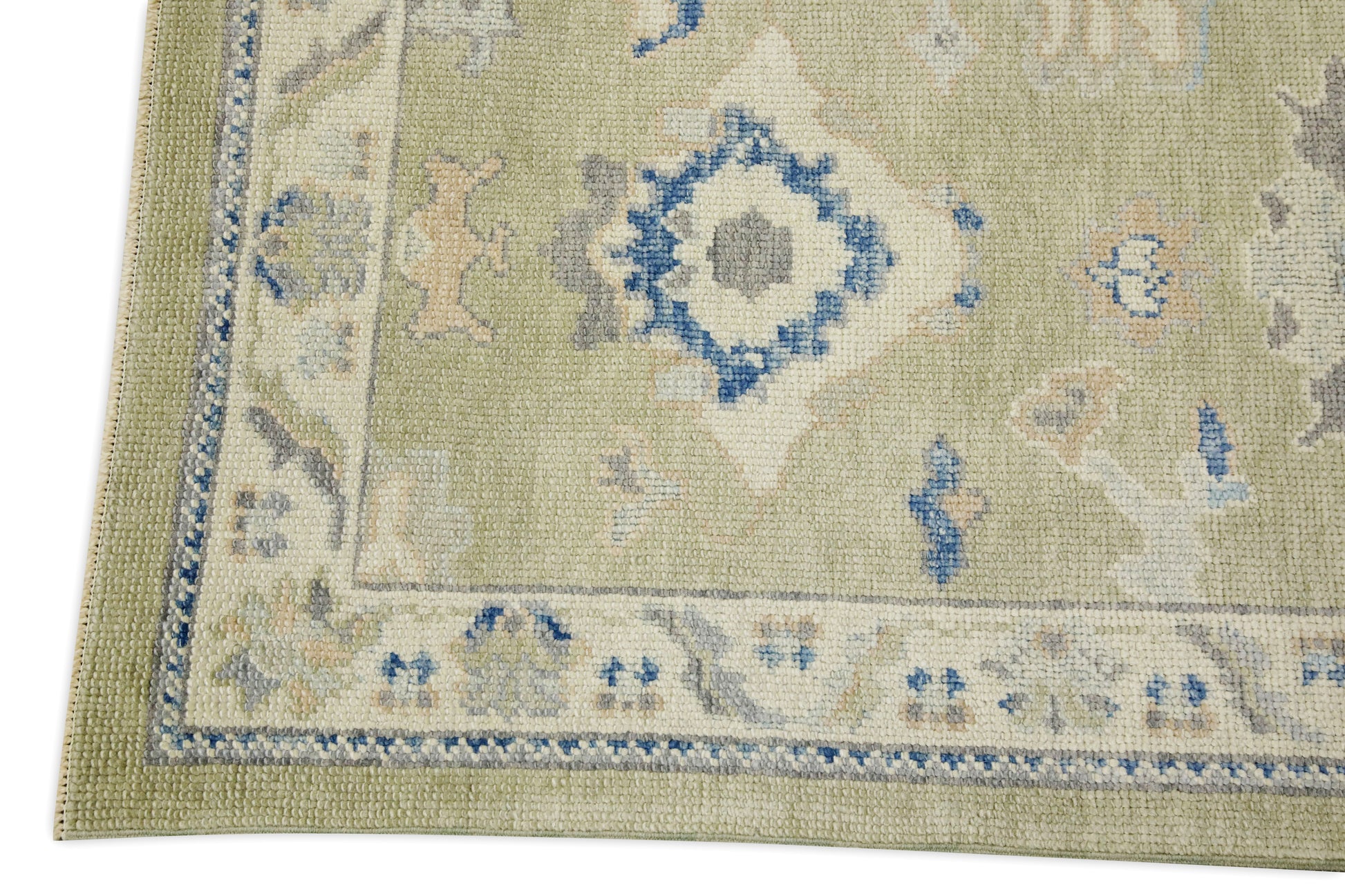 Turkish Oushak Rug 2'8" x 9'7" #7609