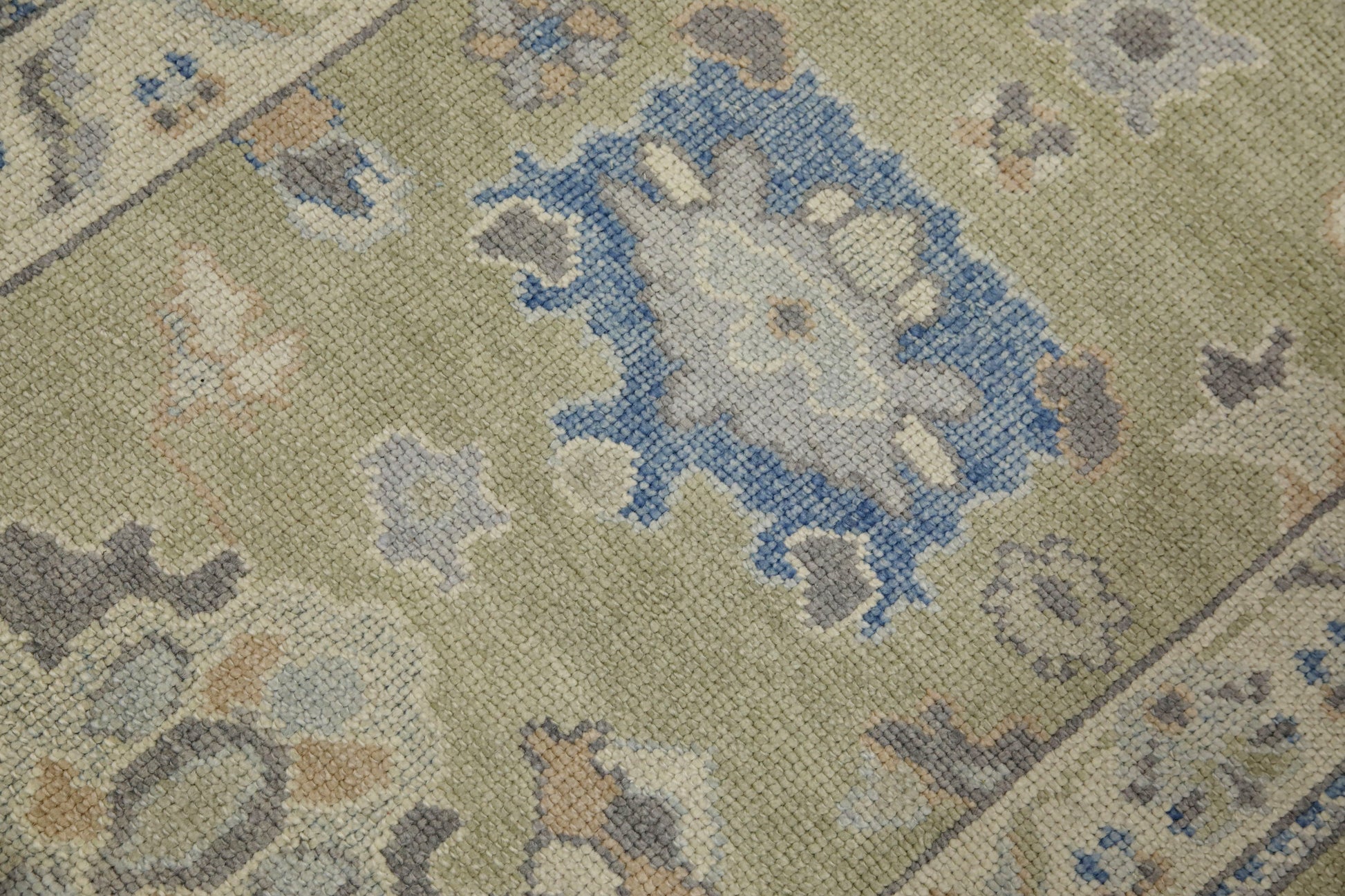 Turkish Oushak Rug 2'8" x 9'7" #7609