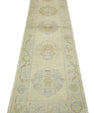 Turkish Oushak Rug 2'8" x 10' #8486