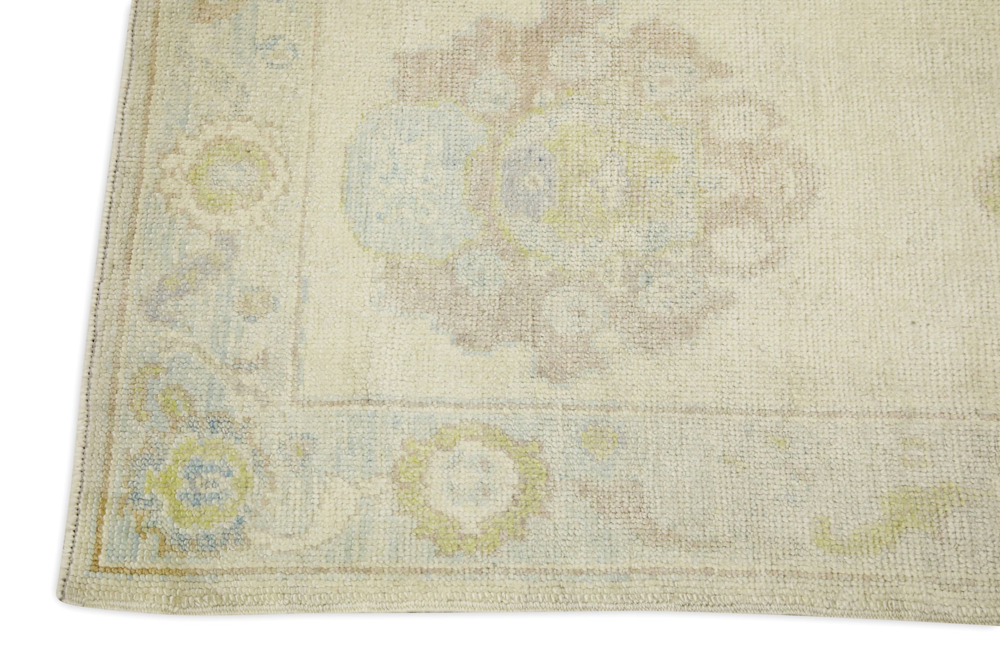 Turkish Oushak Rug 2'8" x 10' #8486