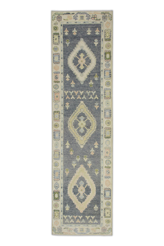 #8626 Turkish Oushak 2'6" x 9'5"