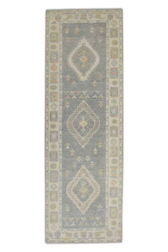 #8636 Turkish Oushak 3'1" x 9'10"