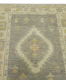 Turkish Oushak Rug 3'1" x 9'10" #8636