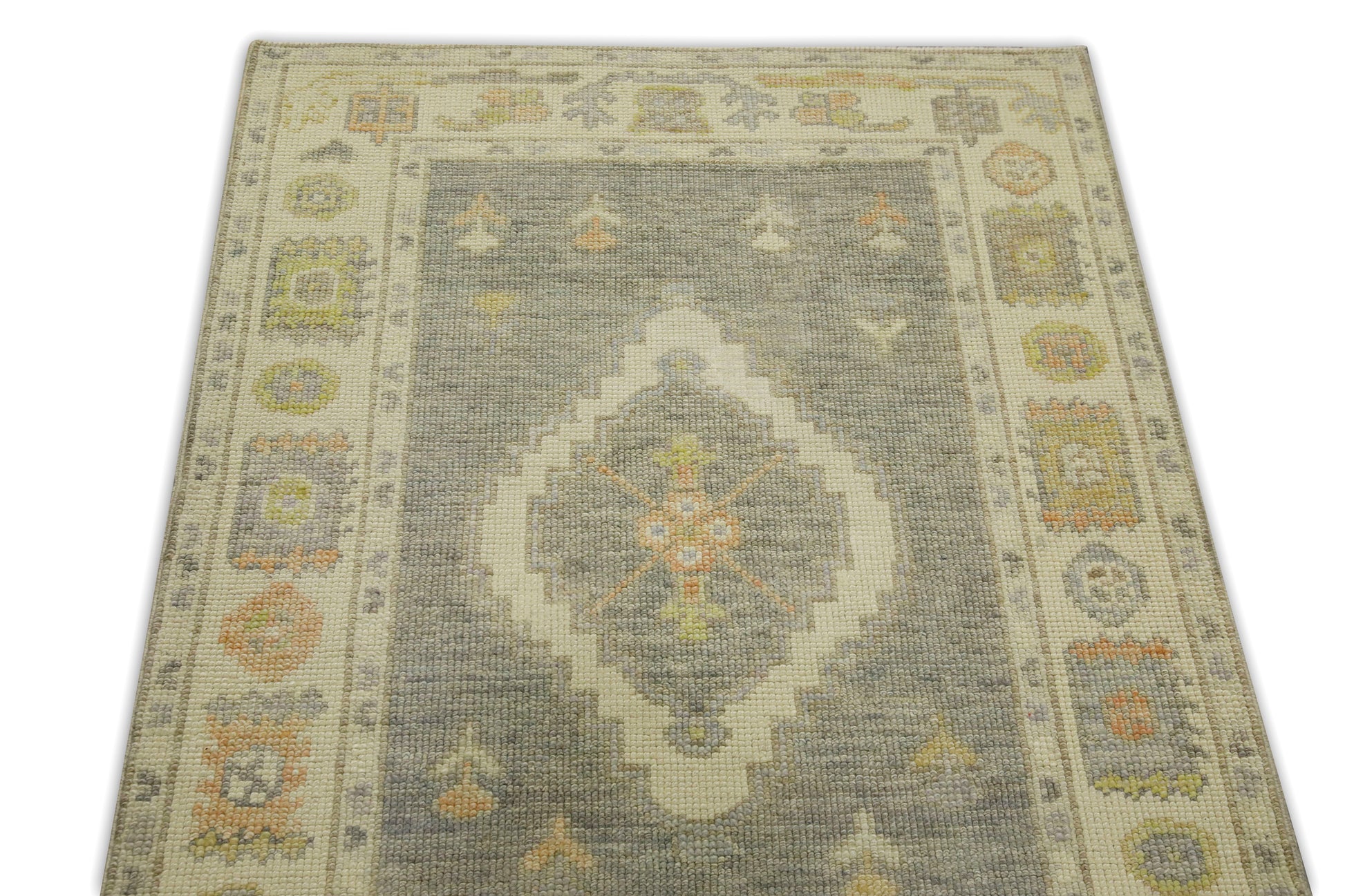 Turkish Oushak Rug 3'1" x 9'10" #8636