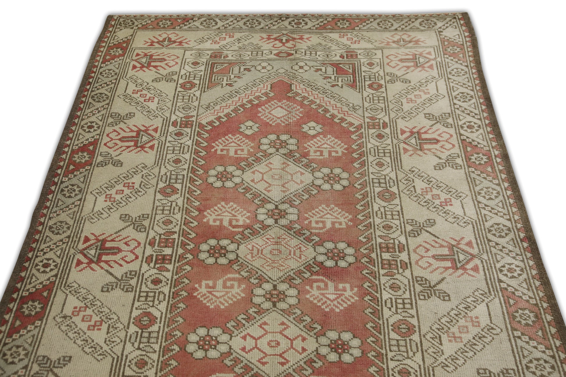 Turkish Vintage Anatolian Rug  4' x 6'5" #462