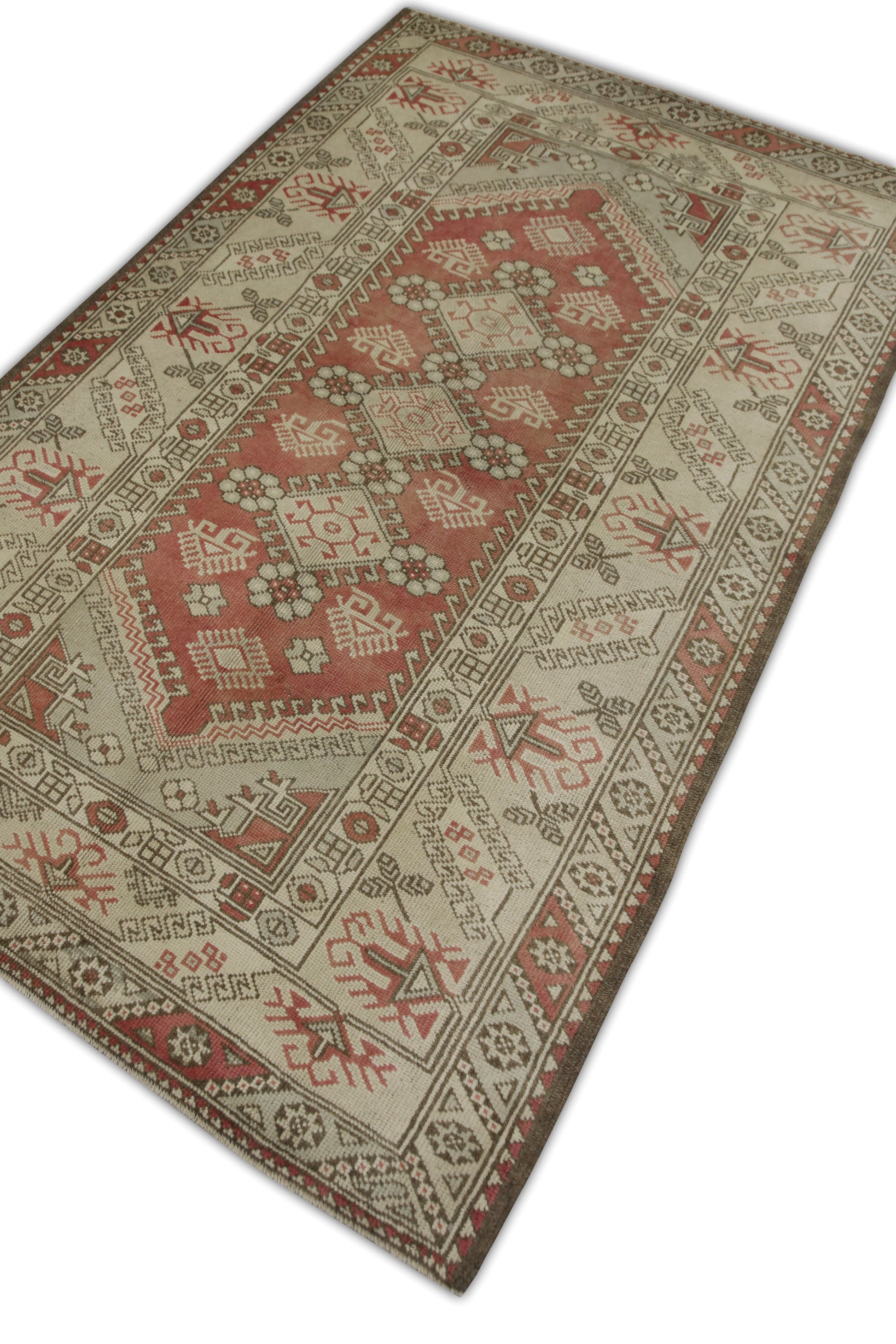 Turkish Vintage Anatolian Rug  4' x 6'5" #462