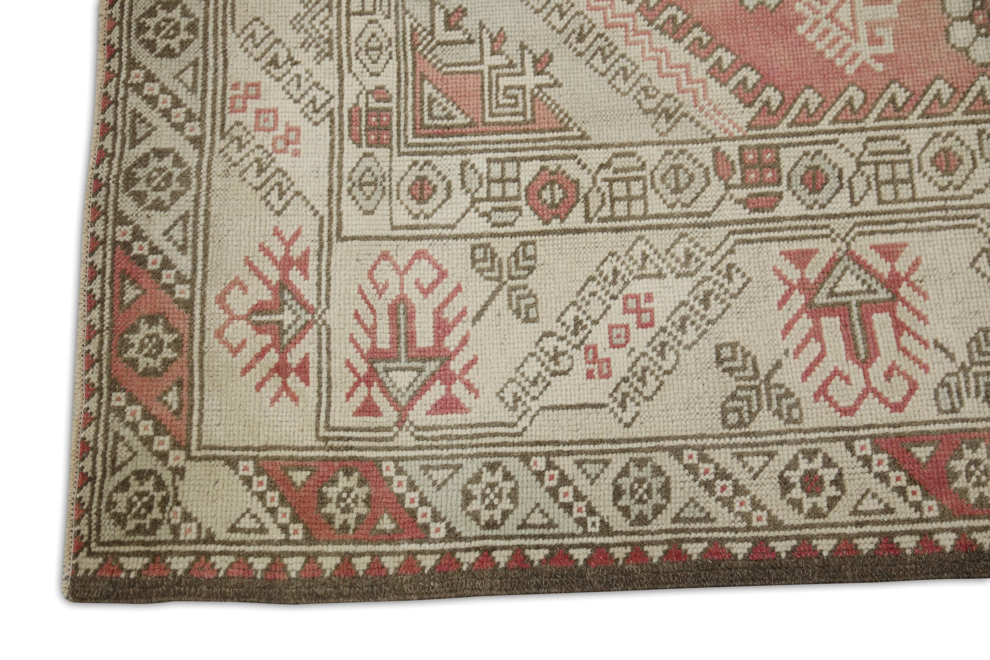 Turkish Vintage Anatolian Rug  4' x 6'5" #462