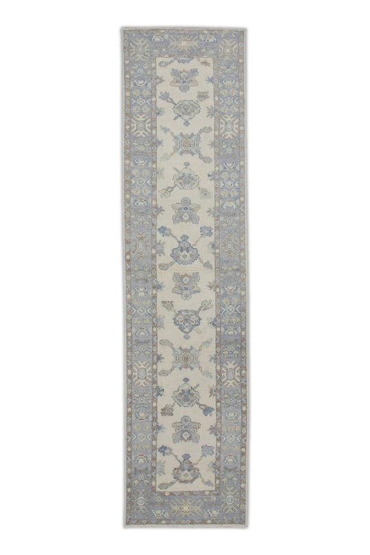 #7649 Turkish Oushak 2'5" x 9'6"