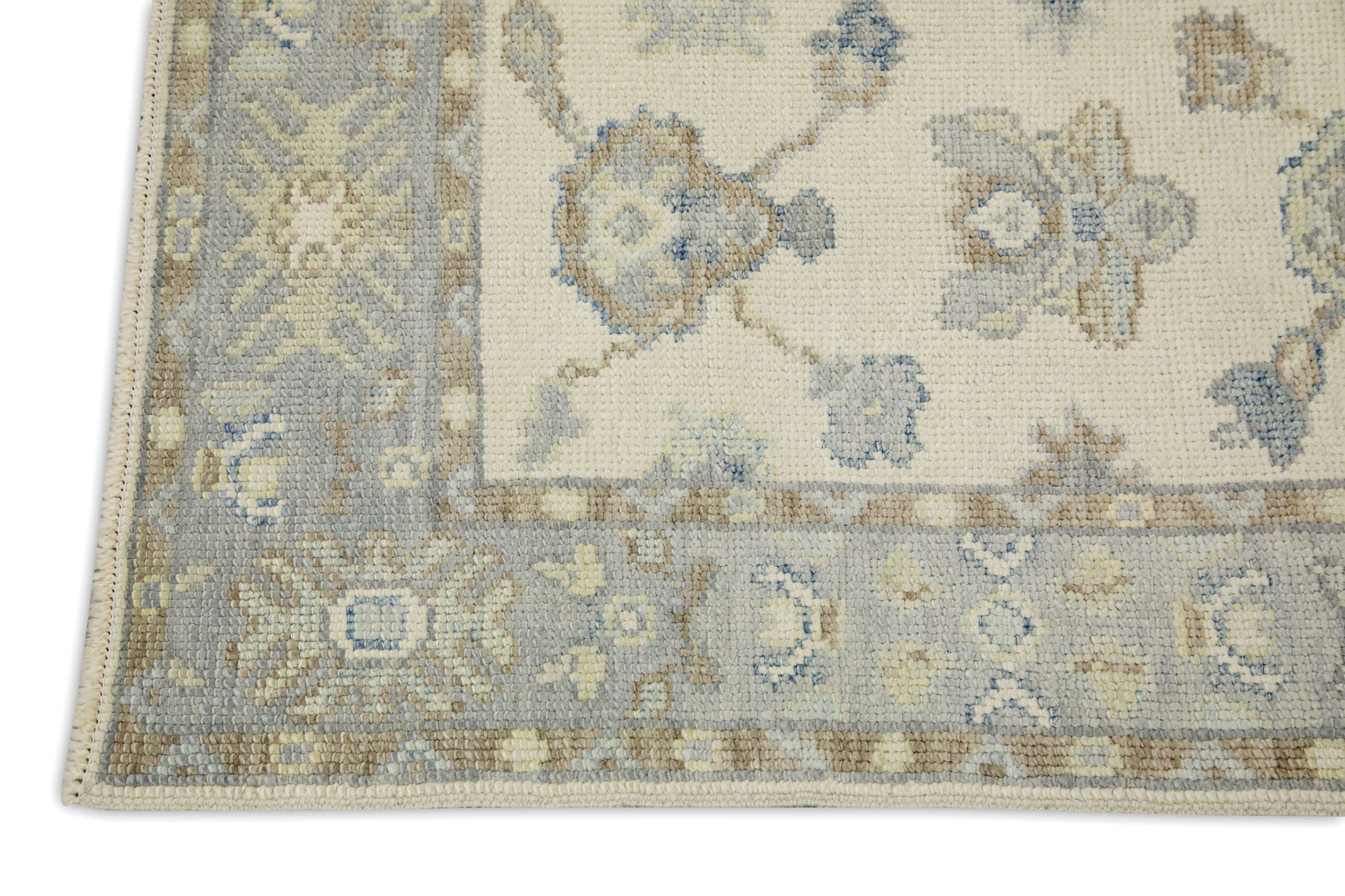 Turkish Oushak Rug 2'5" x 9'6" #7649