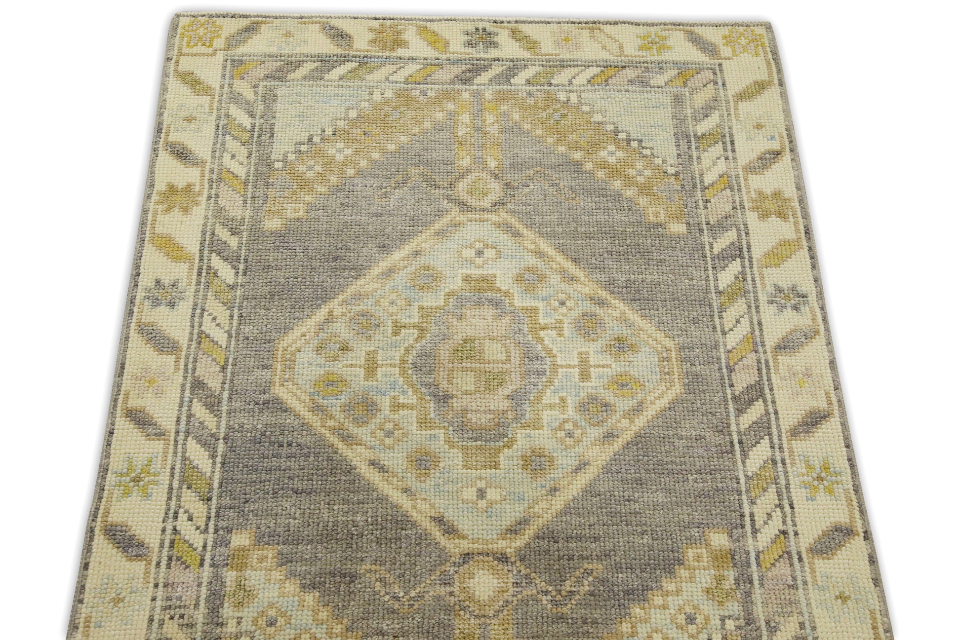 Turkish Oushak Rug 2'11" x 9'10" #7993