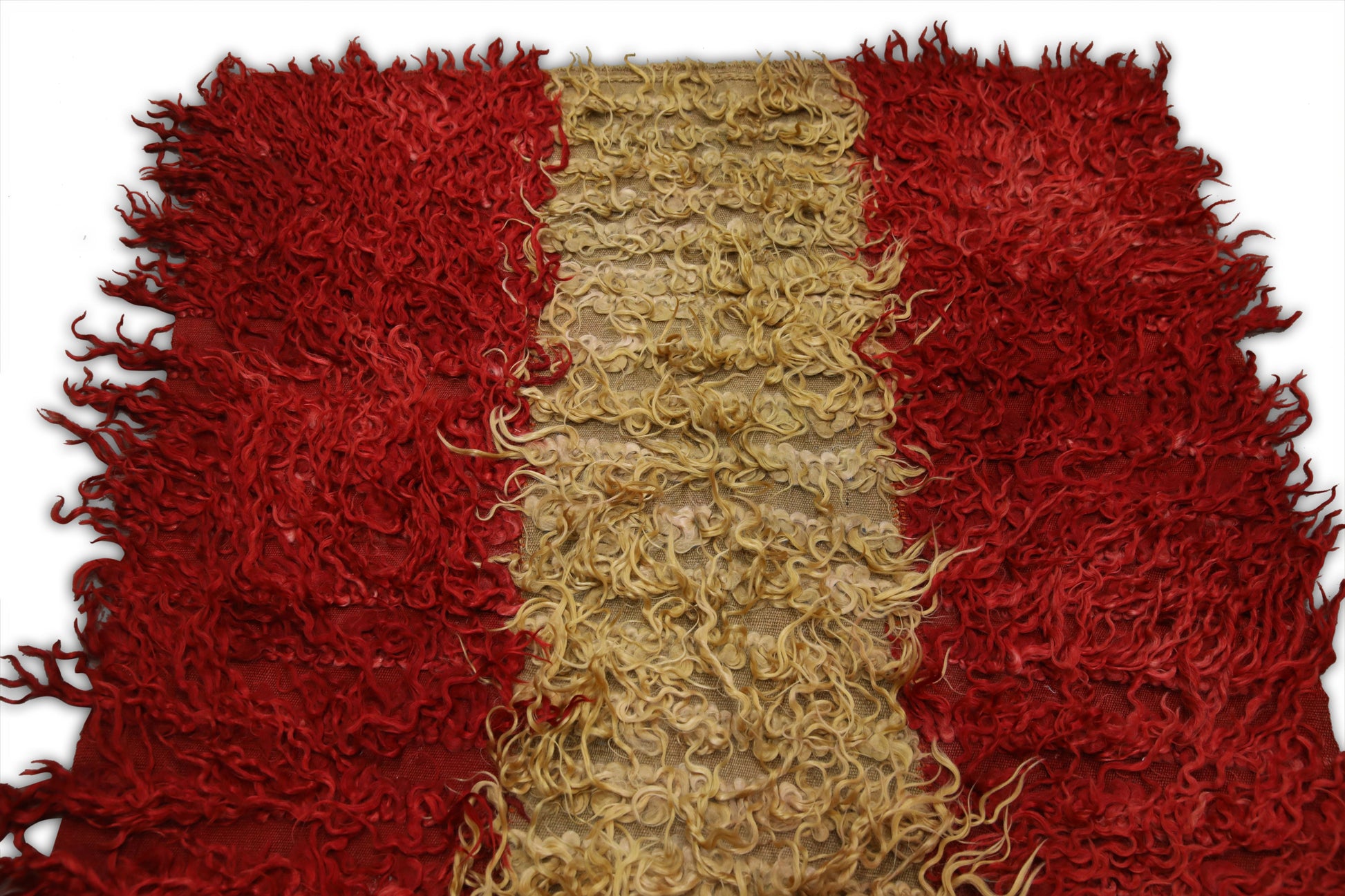 Hand Knotted Turkish Vintage Rug 3'6" x 4'8" #283