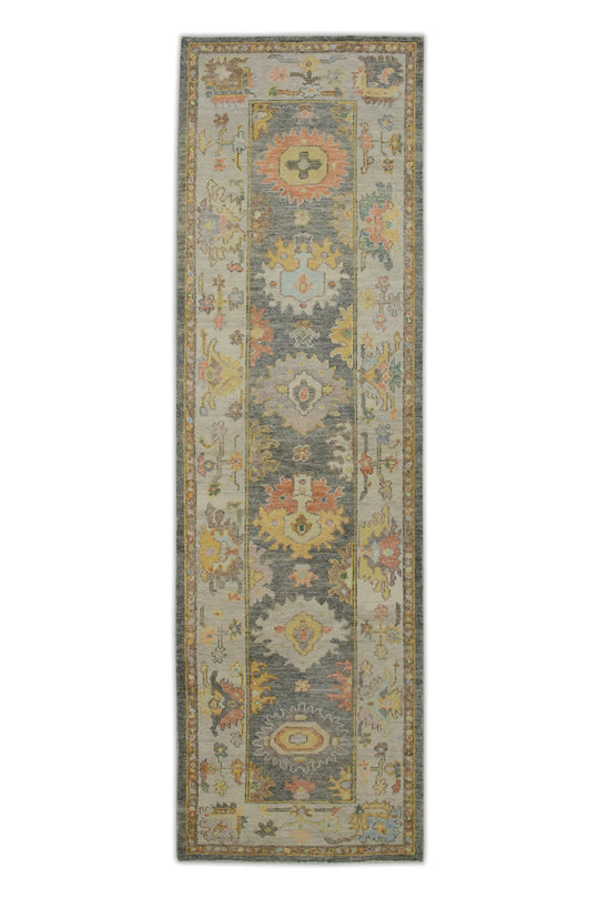 #7540 Turkish Oushak 3'1" x 10'6"