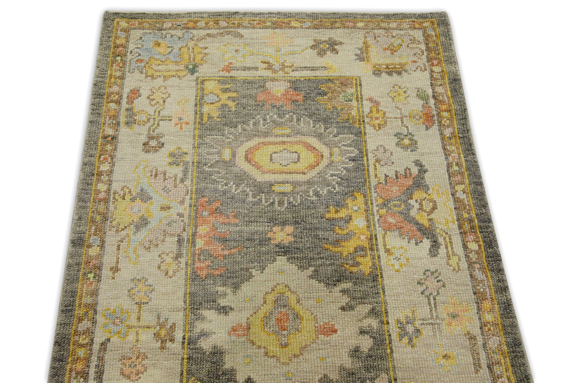 Turkish Oushak Rug 3'1" x 10'6" #7540