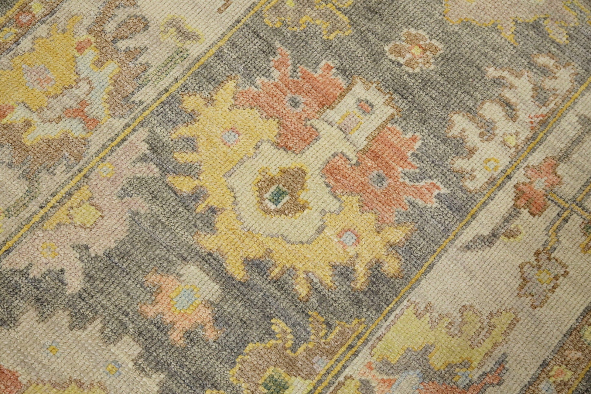 Turkish Oushak Rug 3'1" x 10'6" #7540
