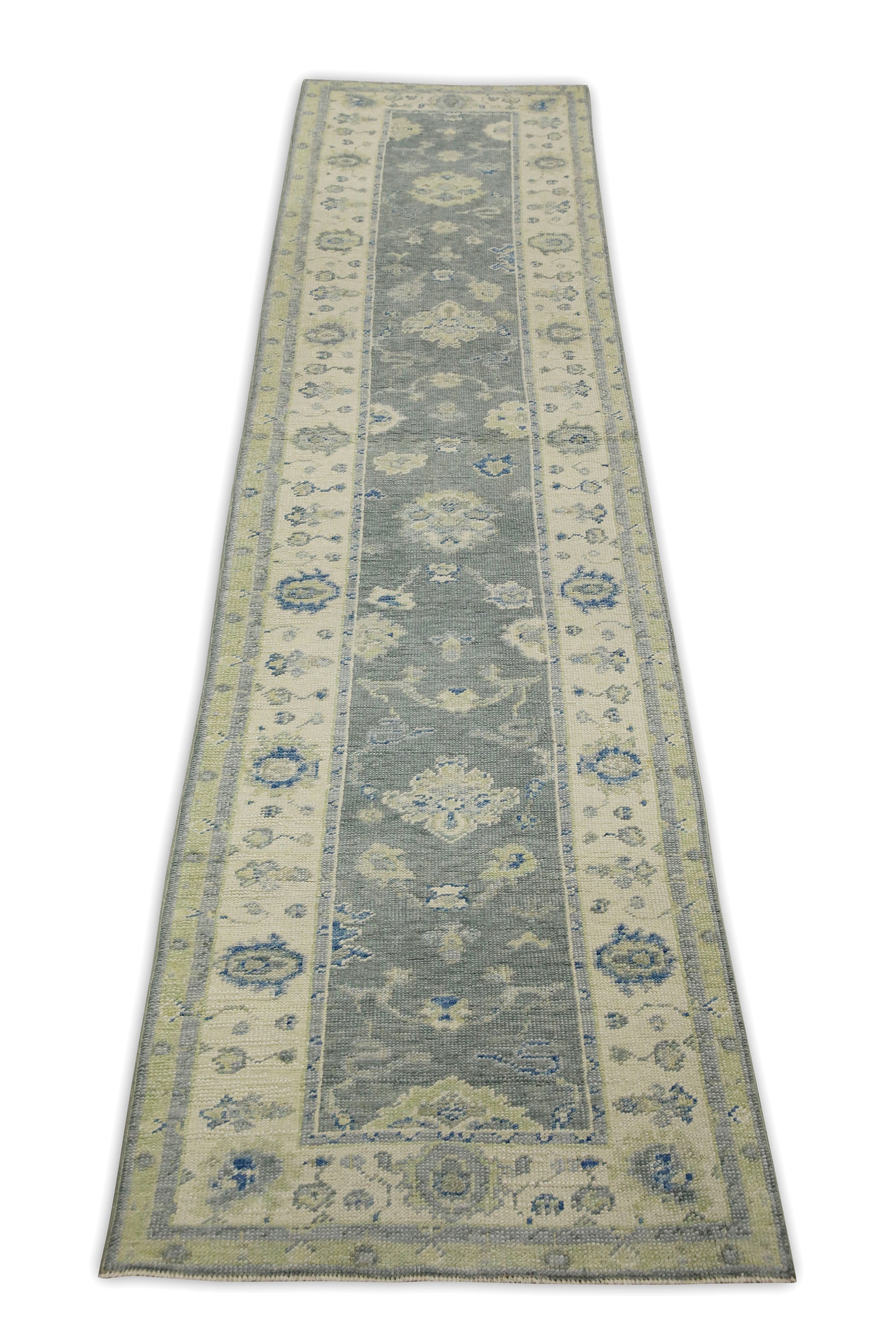 Turkish Oushak Rug 2'9" x 11'4" #8223