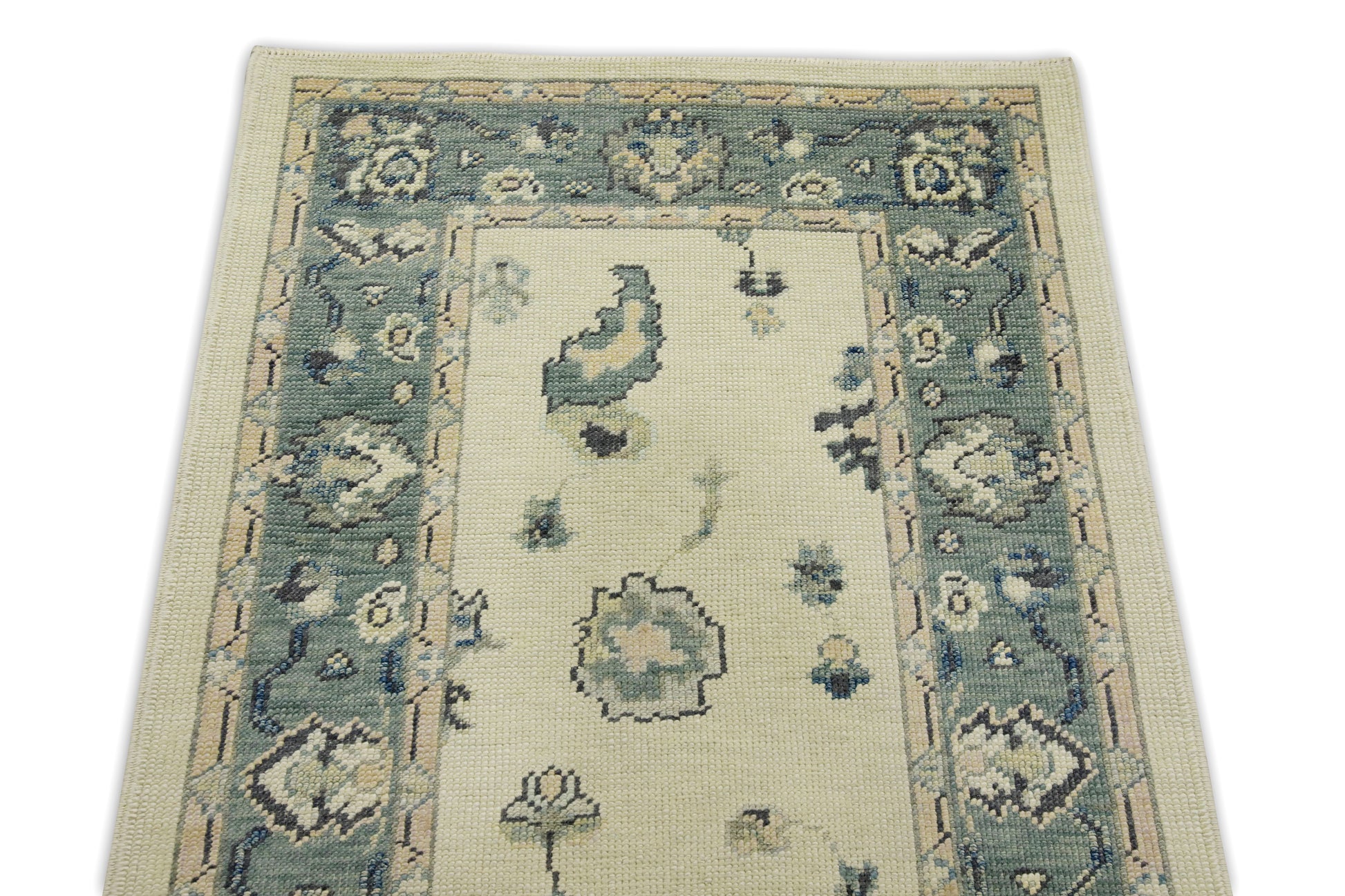 Turkish Oushak Rug 2'10" x 10'9" #7640