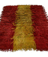 Turkish Vintage Anatolian Rug  4'3" x 5'6" #67