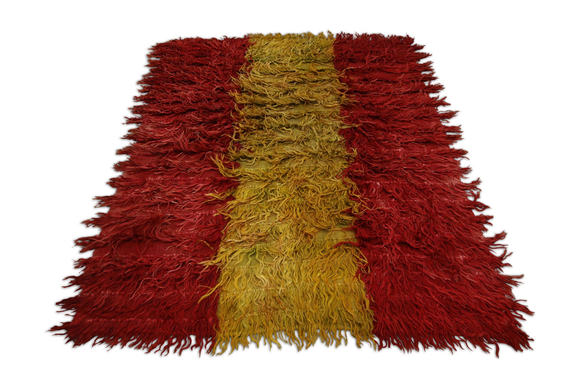 Turkish Vintage Anatolian Rug  4'3" x 5'6" #67