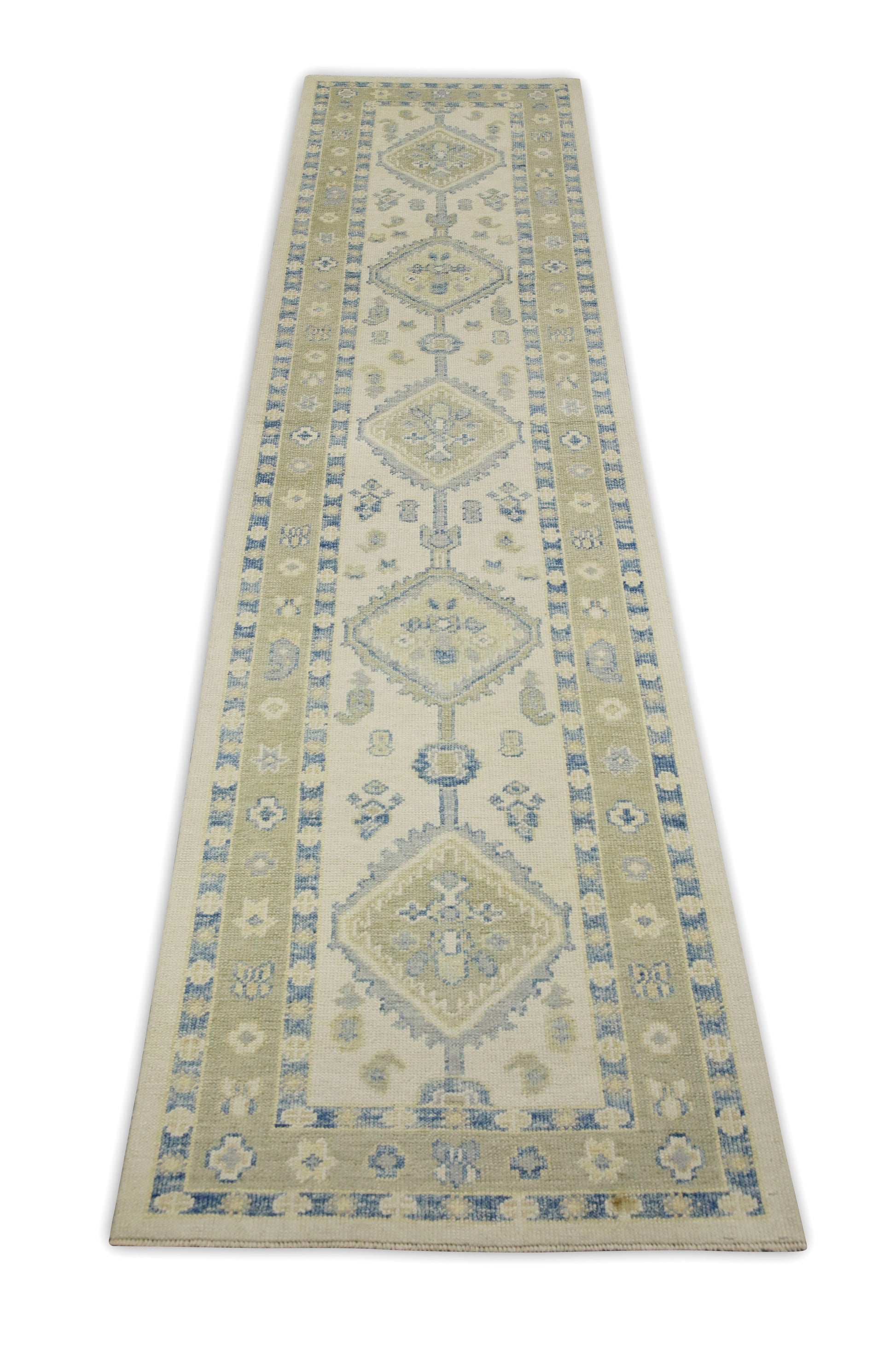 Turkish Oushak Rug 2'10" x 11'8" #7645