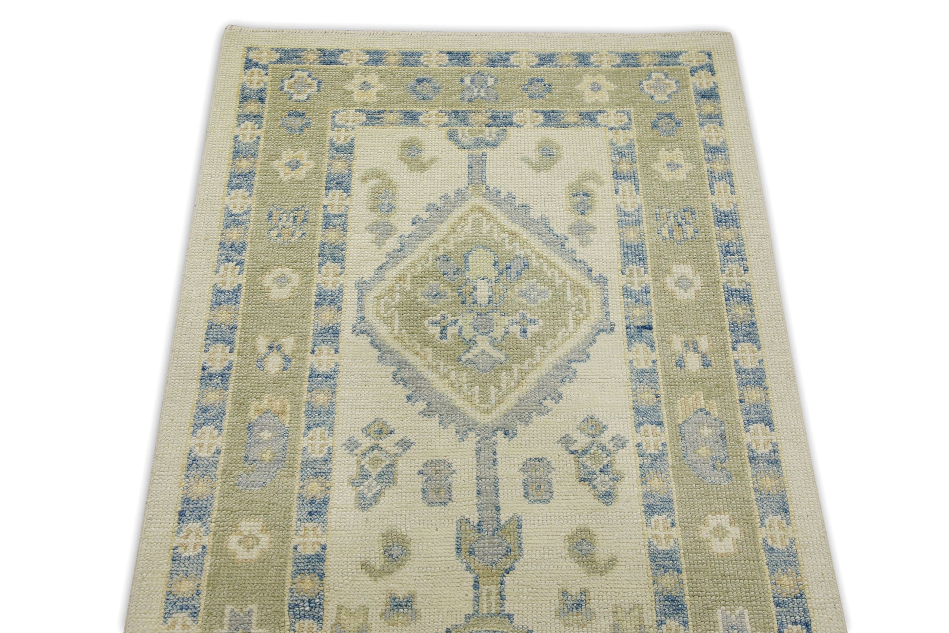 Turkish Oushak Rug 2'10" x 11'8" #7645