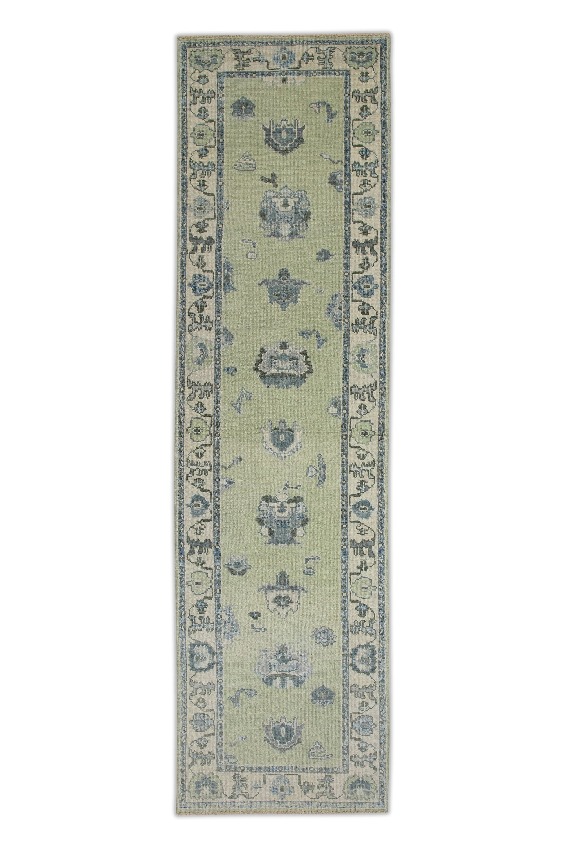 Turkish Oushak Rug 2'11" x 10'8" #7619