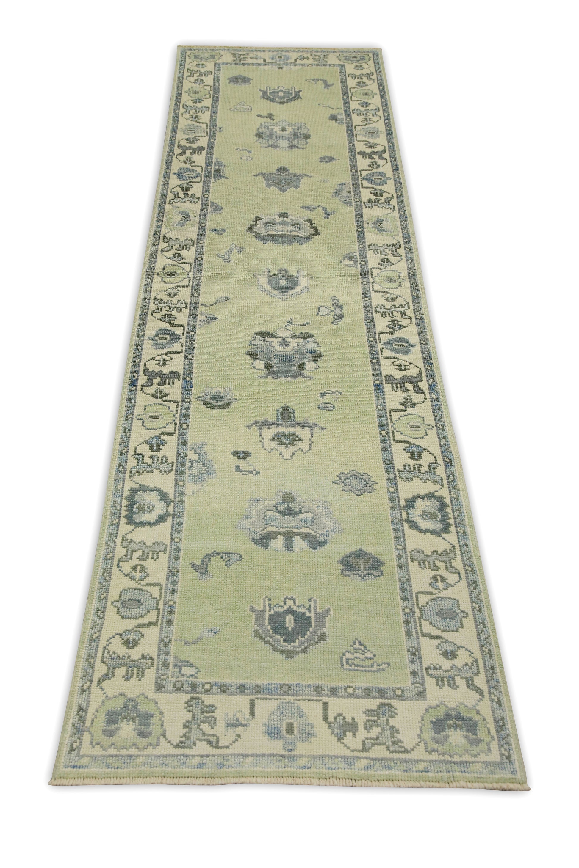Turkish Oushak Rug 2'11" x 10'8" #7619