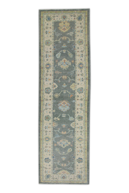 #7719 Turkish Oushak 3'1" x 10'7"