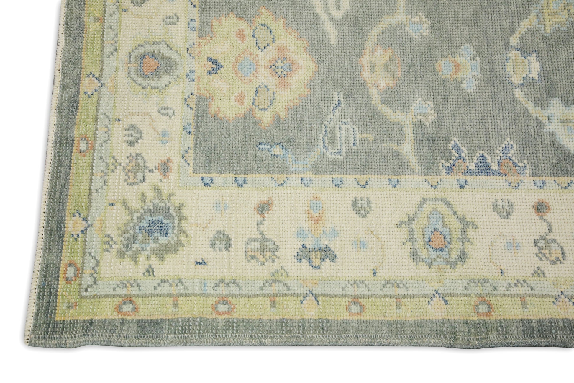 Turkish Oushak Rug 3'1" x 10'7" #7719