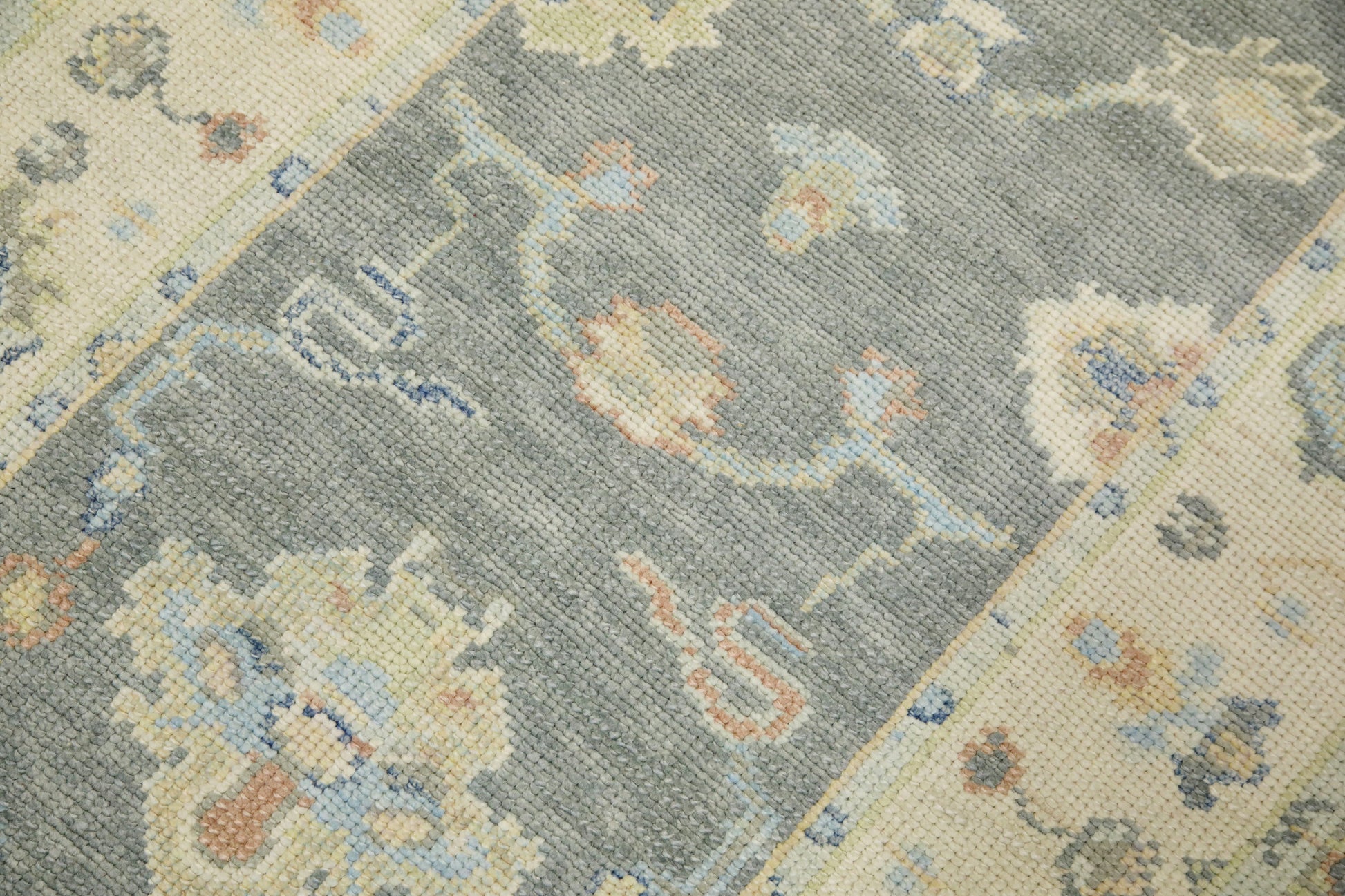 Turkish Oushak Rug 3'1" x 10'7" #7719