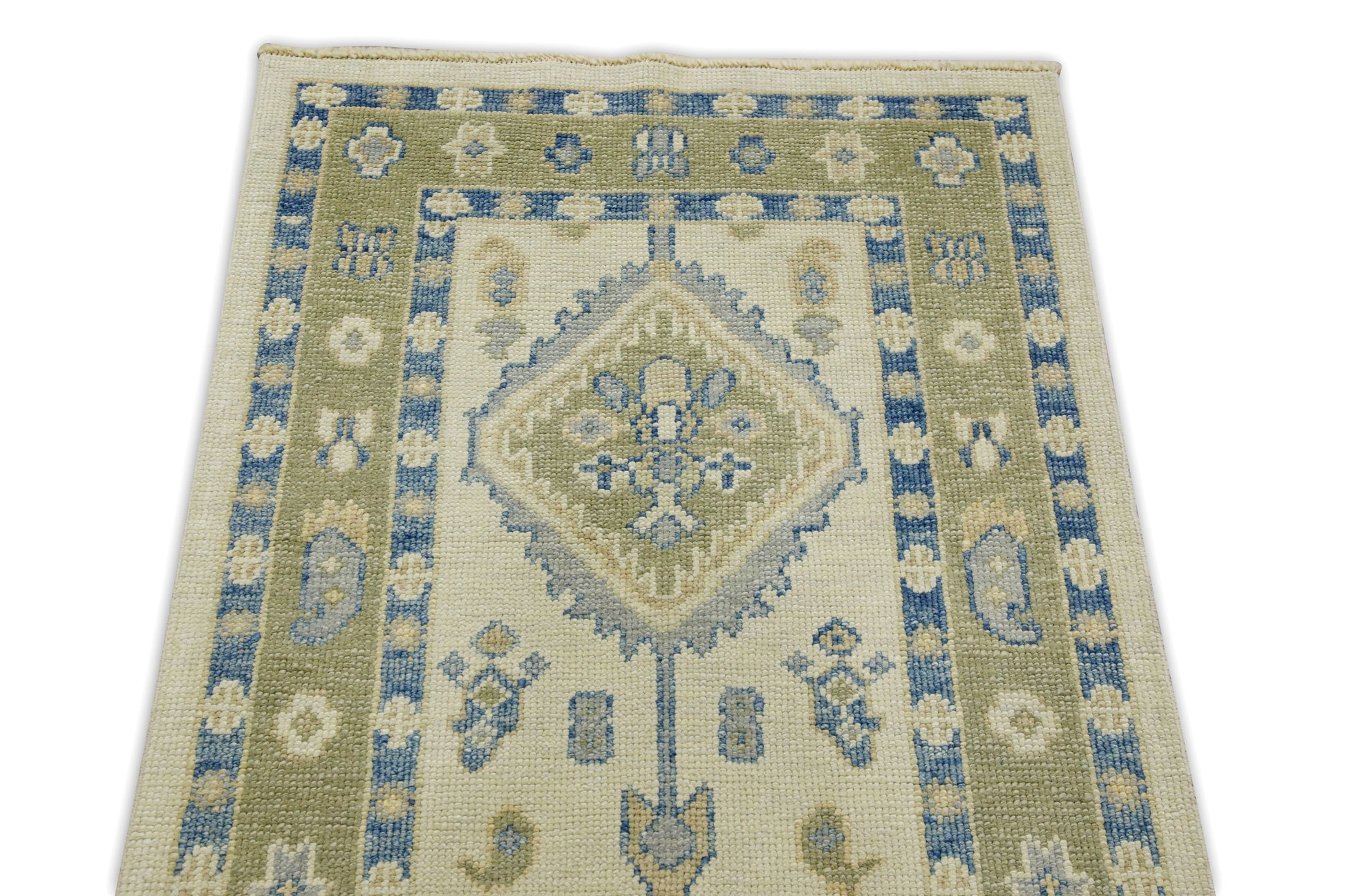 Turkish Oushak Rug 2'9" x 11'9" #7657