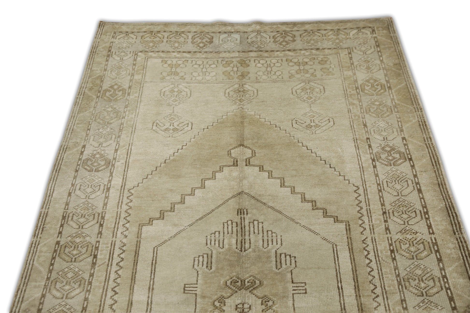 Turkish Vintage Anatolian Rug  3'5" x 7'4" #6977