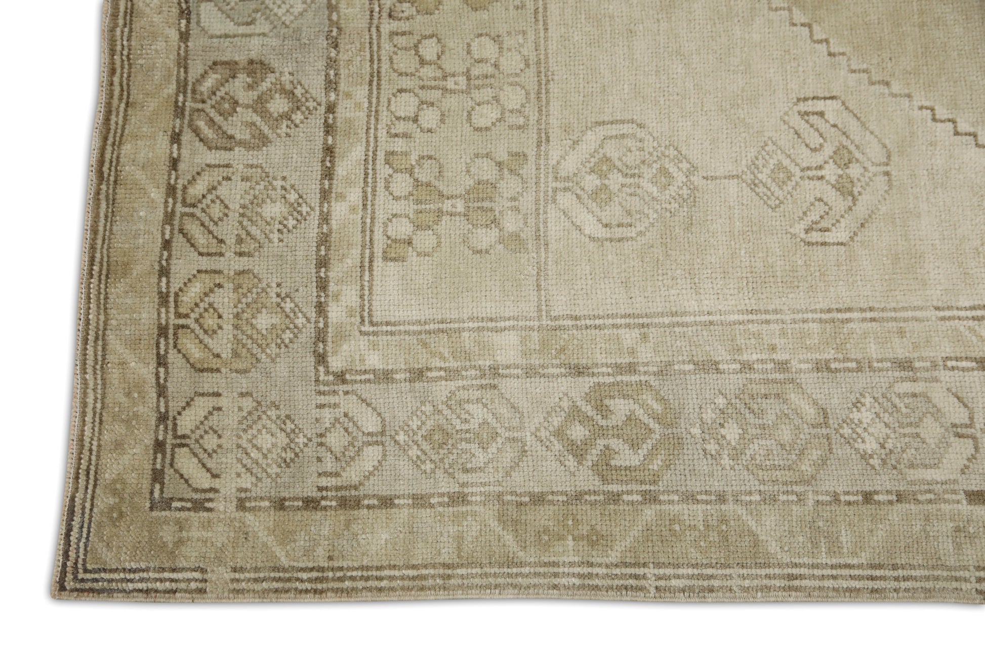 Turkish Vintage Anatolian Rug  3'5" x 7'4" #6977