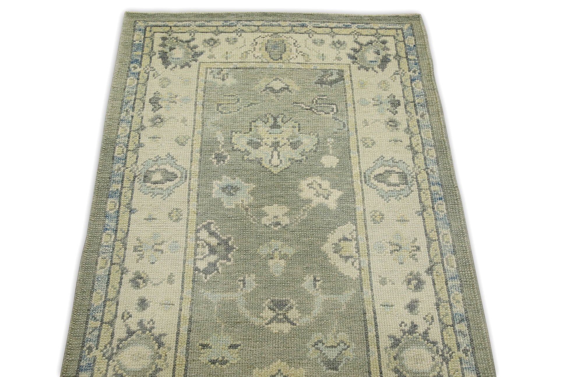 Turkish Oushak Rug 3'1" x 12' #7623