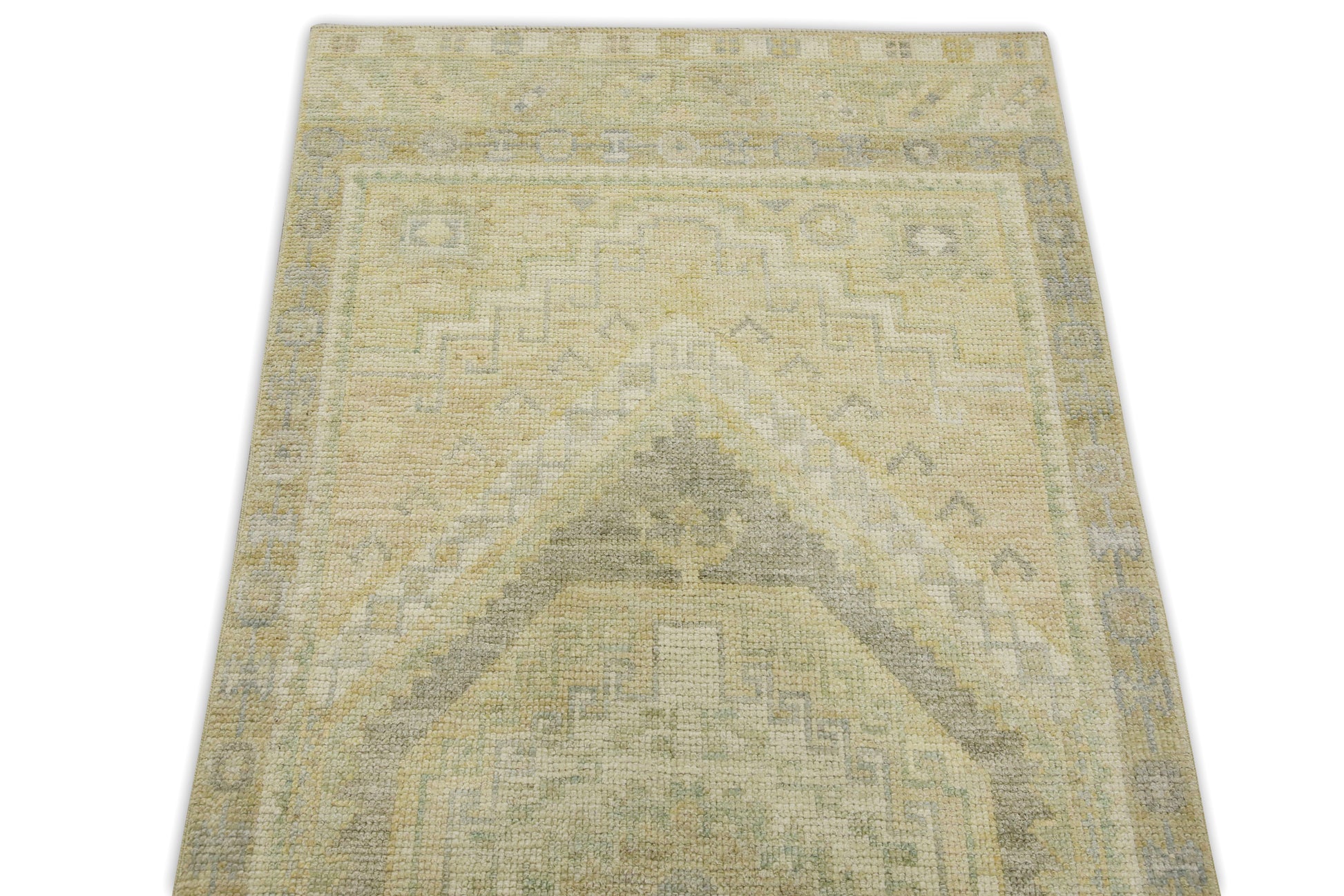 Turkish Oushak Rug 2'11" x 10'8" #7755