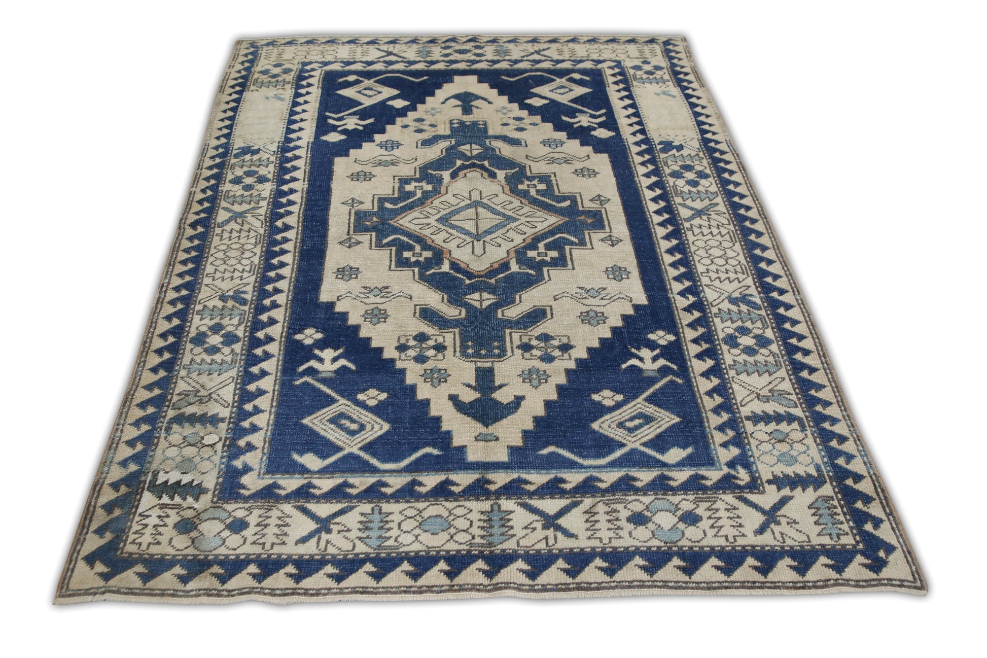 Turkish Vintage Rug 4'10" x 6'5" #504