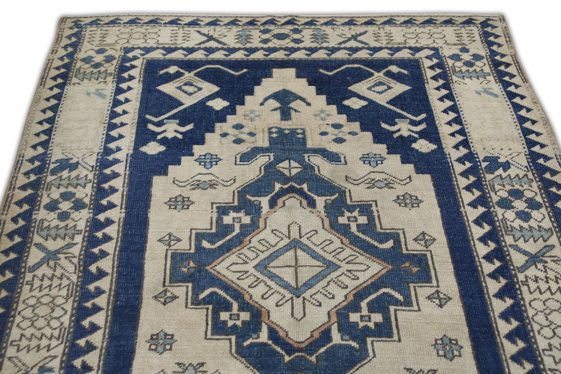 Turkish Vintage Rug 4'10" x 6'5" #504