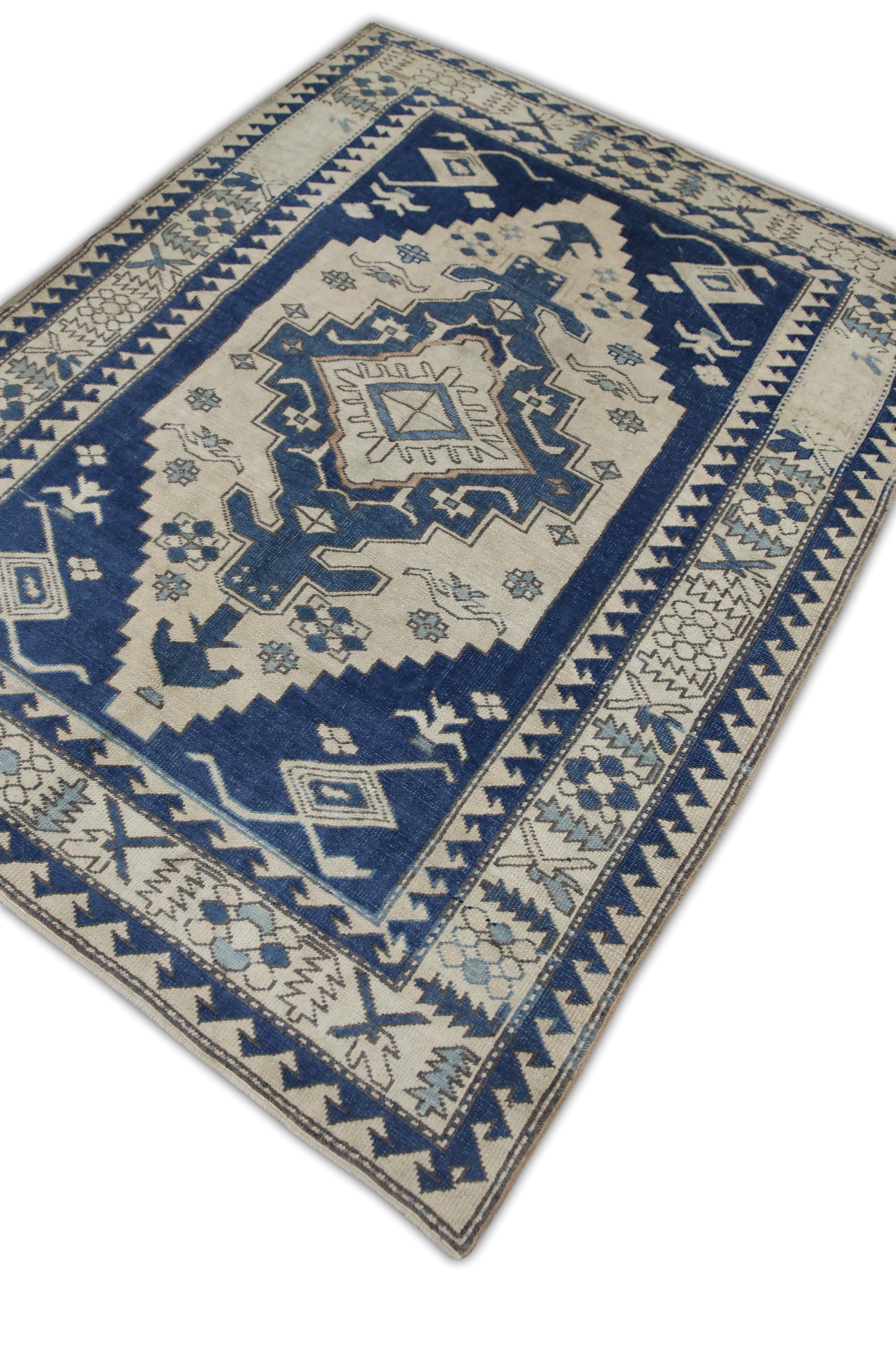 Turkish Vintage Rug 4'10" x 6'5" #504