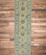 Turkish Oushak Rug 2'11" x 10'8" #7704