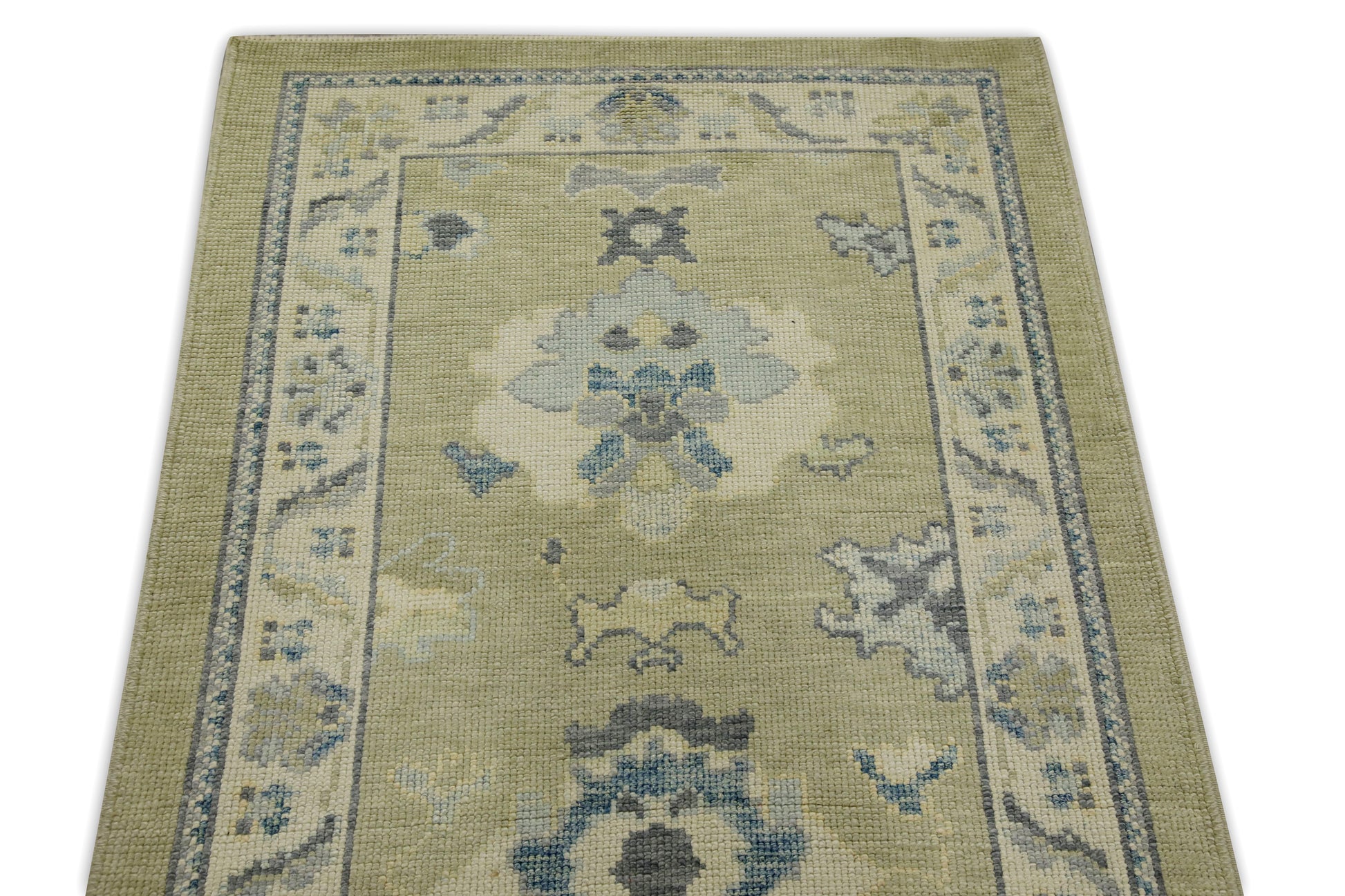 Turkish Oushak Rug 3'2" x 12' #8088