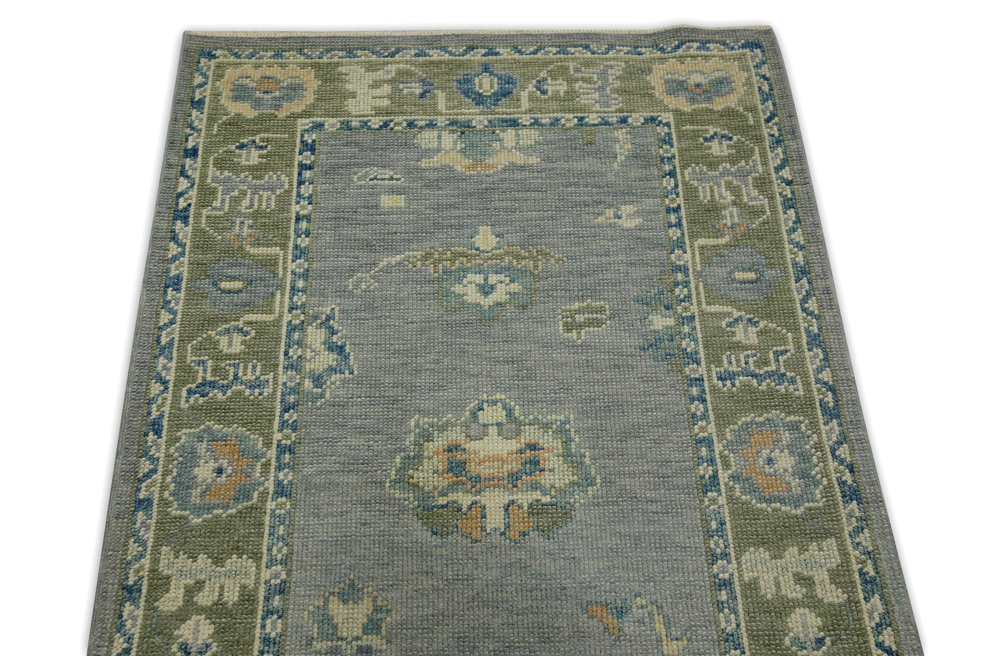 Turkish Oushak Rug 2'10" x 12' #8505