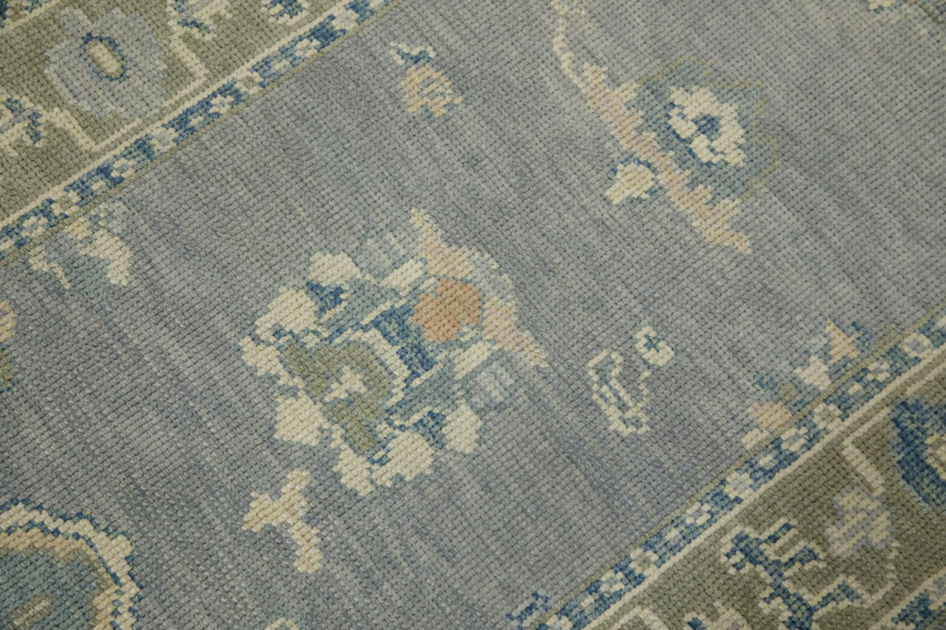 Turkish Oushak Rug 2'10" x 12' #8505