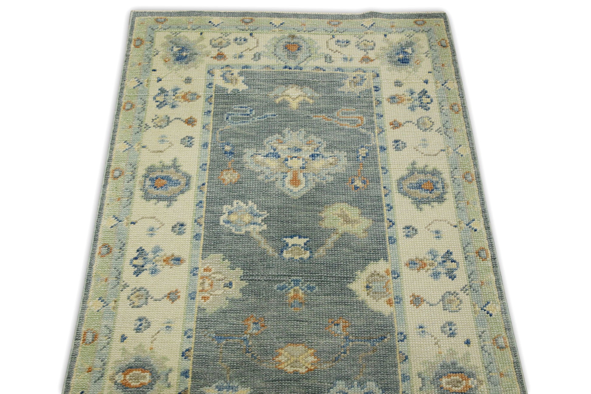 Turkish Oushak Rug 2'10" x 14'1" #8003