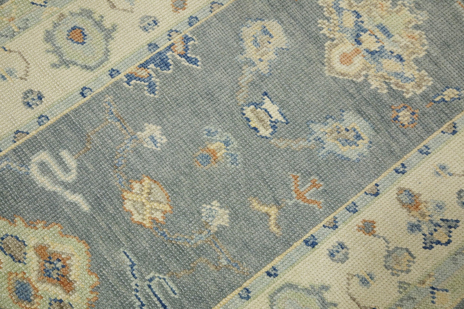 Turkish Oushak Rug 2'10" x 14'1" #8003