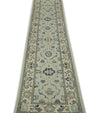 Turkish Oushak Rug 3' x 12'10" #7832