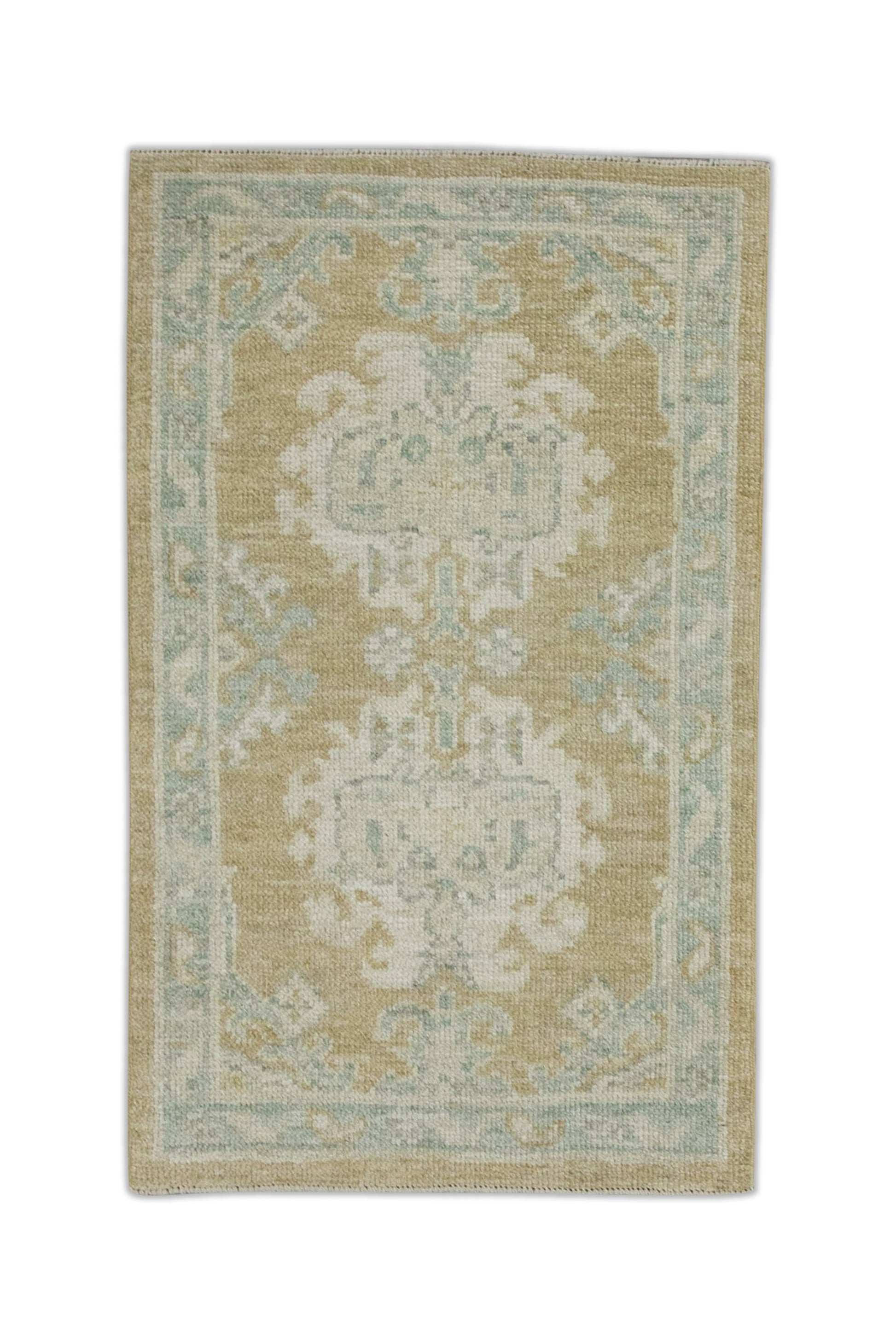 Turkish Oushak Rug 2'3" x 3'4" #8132