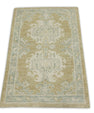 Turkish Oushak Rug 2'3" x 3'4" #8132